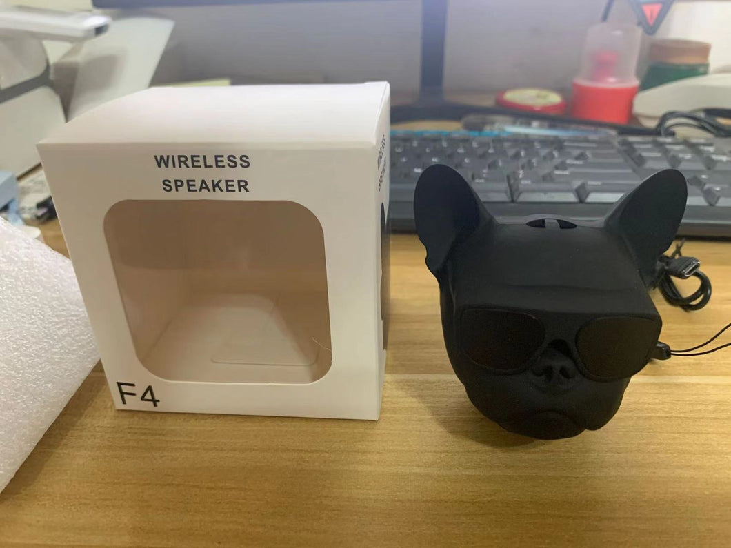 Method Dog Bluetooth Speaker Dog Head Wireless Bluetooth Audio Subwoofer