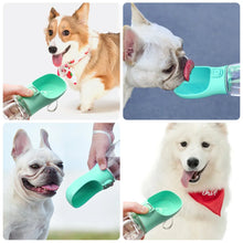 Lade das Bild in den Galerie-Viewer, Portable Dog Water Bottle For Small Large Dogs Cat Outdoor Leakproof Walking Drinking Bowls Chihuahua French Bulldog Supplies

