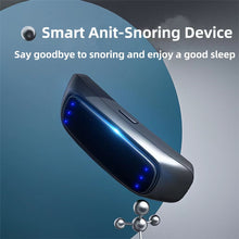 Lade das Bild in den Galerie-Viewer, Smart Anti Snoring Device EMS Pulse Snoring Stop Effective Solution Snore Sleep Aid Portable Noise Reduction Muscle Stimulator
