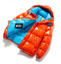 Lade das Bild in den Galerie-Viewer, Glossy Down Jacket For Young Men And Women Couples
