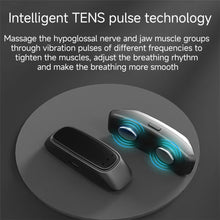 Lade das Bild in den Galerie-Viewer, Smart Anti Snoring Device EMS Pulse Snoring Stop Effective Solution Snore Sleep Aid Portable Noise Reduction Muscle Stimulator
