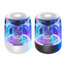 Lade das Bild in den Galerie-Viewer, Portable Speakers Bluetooth Column Wireless Bluetooth Speaker Powerful Bass Radio with Variable Color LED Light
