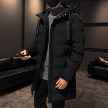 Lade das Bild in den Galerie-Viewer, Men&#39;s Down Jacket Men&#39;s Mid Length Cotton Coat
