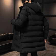 Lade das Bild in den Galerie-Viewer, Men&#39;s Down Jacket Men&#39;s Mid Length Cotton Coat
