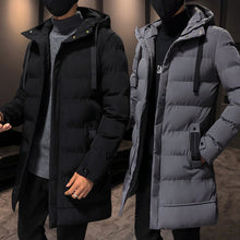 Lade das Bild in den Galerie-Viewer, Men&#39;s Down Jacket Men&#39;s Mid Length Cotton Coat
