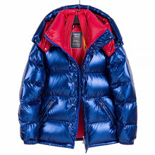 Lade das Bild in den Galerie-Viewer, Glossy Down Jacket For Young Men And Women Couples
