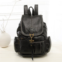 Lade das Bild in den Galerie-Viewer, Retro shoulder bag female new female bag fashion trend hook women&#39;s backpack student bag
