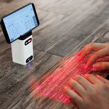 Lade das Bild in den Galerie-Viewer, LEING FST Virtual Laser Keyboard Bluetooth Wireless Projector Phone Keyboard For Computer Pad Laptop With Mouse Function
