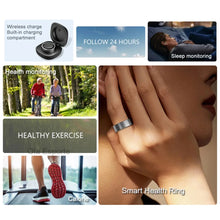 Lade das Bild in den Galerie-Viewer, Smart Ring Neueste Intelligente Tragbare Gerät Für Männer Frauen Bluetooth Herzfrequenz Schlaf Gesundheit Monitor Wasserdicht für IOS Android
