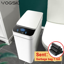 Lade das Bild in den Galerie-Viewer, VOGSIC Smart Trash Can Automatic Sensor Garbage Can For Bathroom Kitchen Garbage Cube Living Room Recycle Bins Home Accessories
