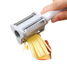 Lade das Bild in den Galerie-Viewer, Stainless Steel Peeler Fruit Potato Shredding Three In One Kitchen Tools
