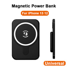 Lade das Bild in den Galerie-Viewer, Mini Magnetic Power Bank 5000mAh Wireless
