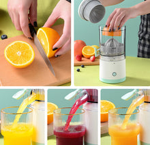 Lade das Bild in den Galerie-Viewer, Portable USB Mini Electric Juicer Mixer Extractors Rechargeable Blender Fruit Fresh Juice Lemon Maker Cup Household Machine
