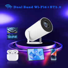 Lade das Bild in den Galerie-Viewer, Cross-border Hot HY300 Projector Android 11 Original In Stock
